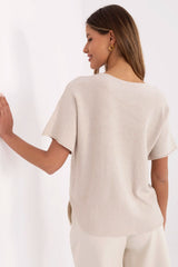 Jersey manga corta modelo 209989 Italy Moda