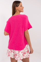 Jersey manga corta modelo 209993 Italy Moda
