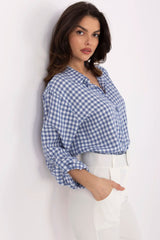 Camisa manga larga modelo 210004 Italy Moda