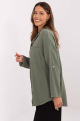 Camisa de manga larga modelo 210009 Italia Moda