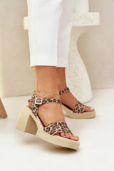 Sandalias de tacón modelo 210703 Step in style