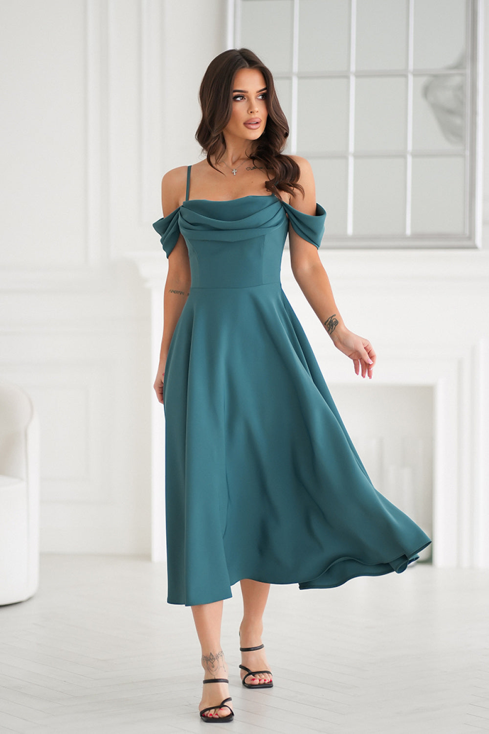 Vestido de noche modelo 210733 Bicotono