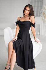 Vestido de noche modelo 210735 Bicotono