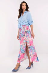 Falda larga modelo 211429 Italy Moda