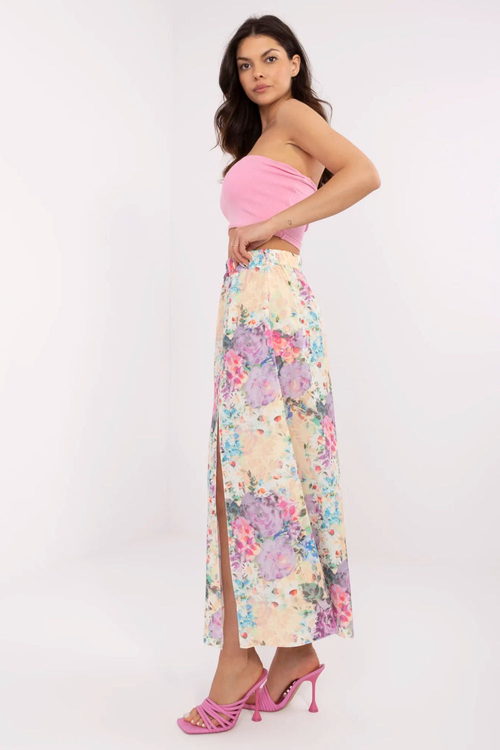 Falda larga modelo 211430 Italia Moda