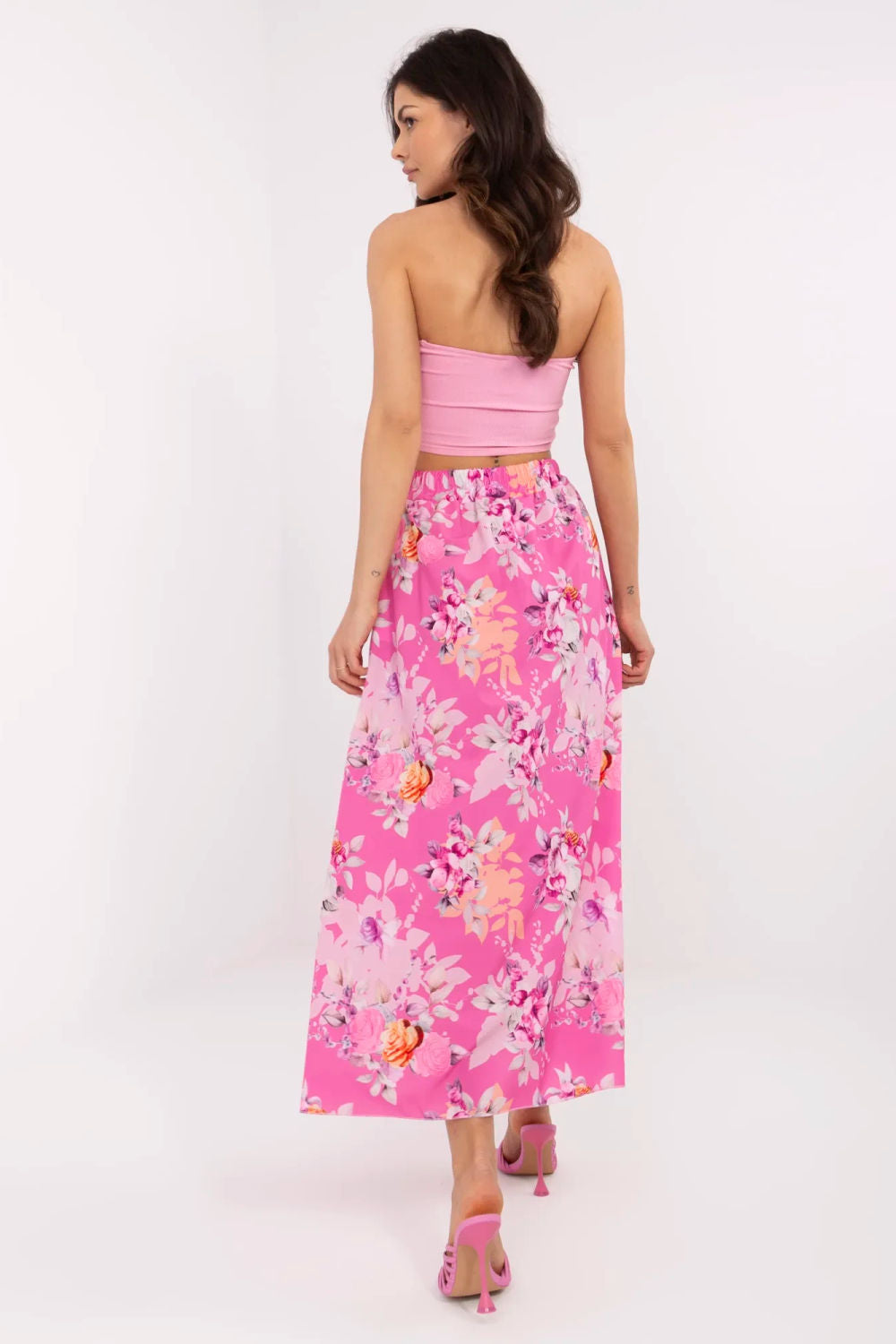Falda larga modelo 211433 Italy Moda