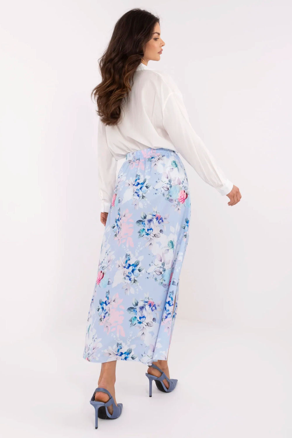 Falda larga modelo 211434 Italy Moda