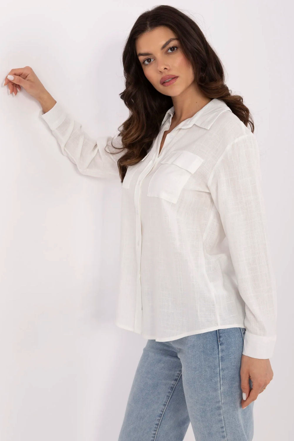 Camisa manga larga modelo 211481 NM