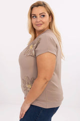 Blusa talla grande modelo 211739 Relevancia