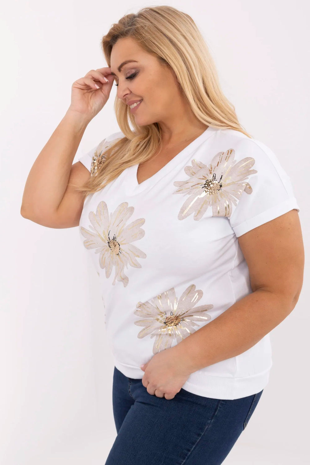 Blusa talla grande modelo 211741 Relevance