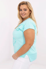 Blusa talla grande modelo 211747 Relevance