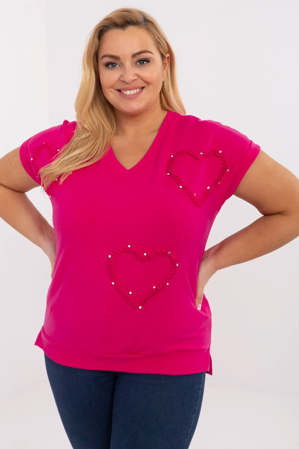 Blusa talla grande modelo 211752 Relevance