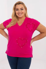 Blusa talla grande modelo 211752 Relevance