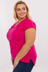 Blusa talla grande modelo 211752 Relevance