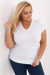 Blusa talla grande modelo 211754 Relevance