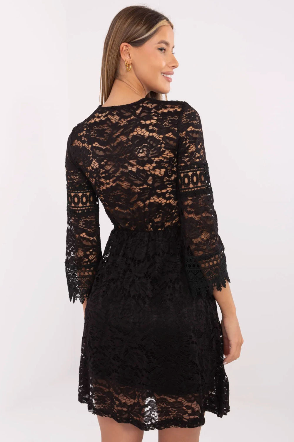 Vestido corto modelo 212029 Italia Moda