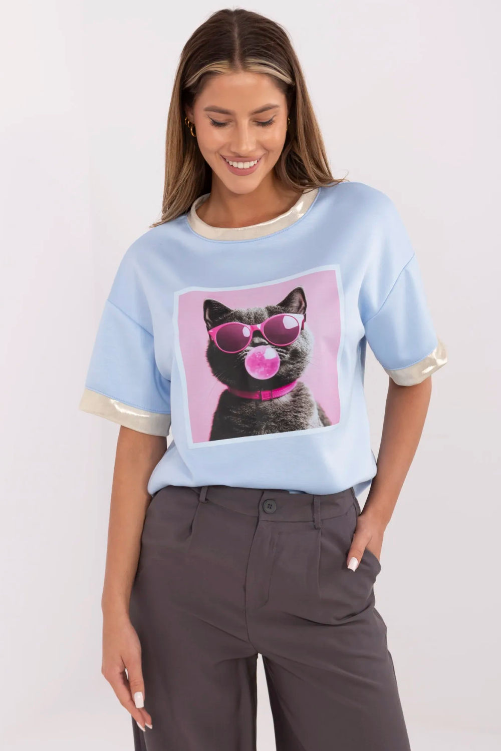 Blusa modelo 212035 Italia Moda