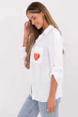 Camisa manga larga modelo 212062 Italy Moda