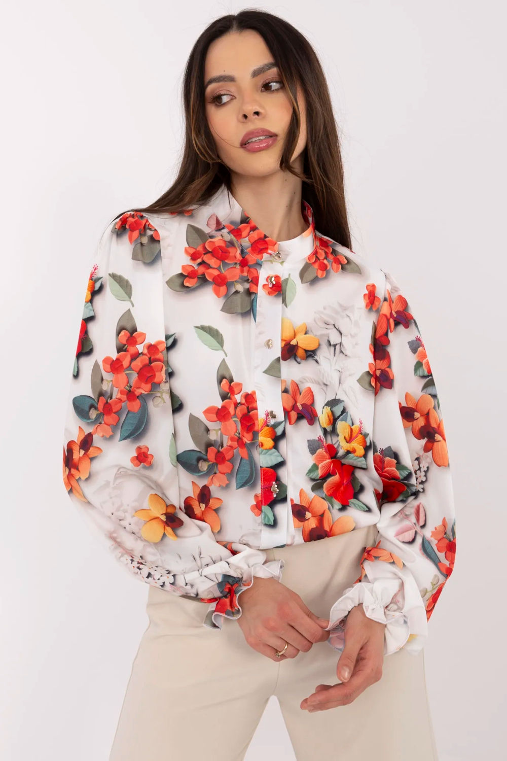 Camisa de manga larga modelo 212660 Lakerta
