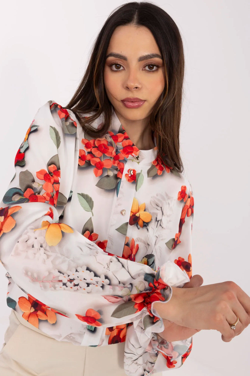 Camisa de manga larga modelo 212660 Lakerta