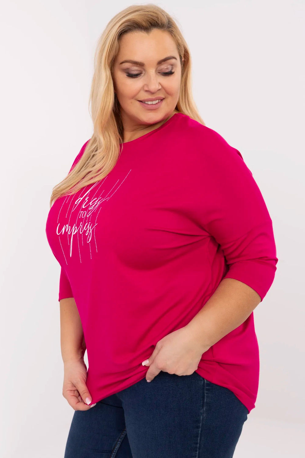 Blusa talla grande modelo 212680 Relevance