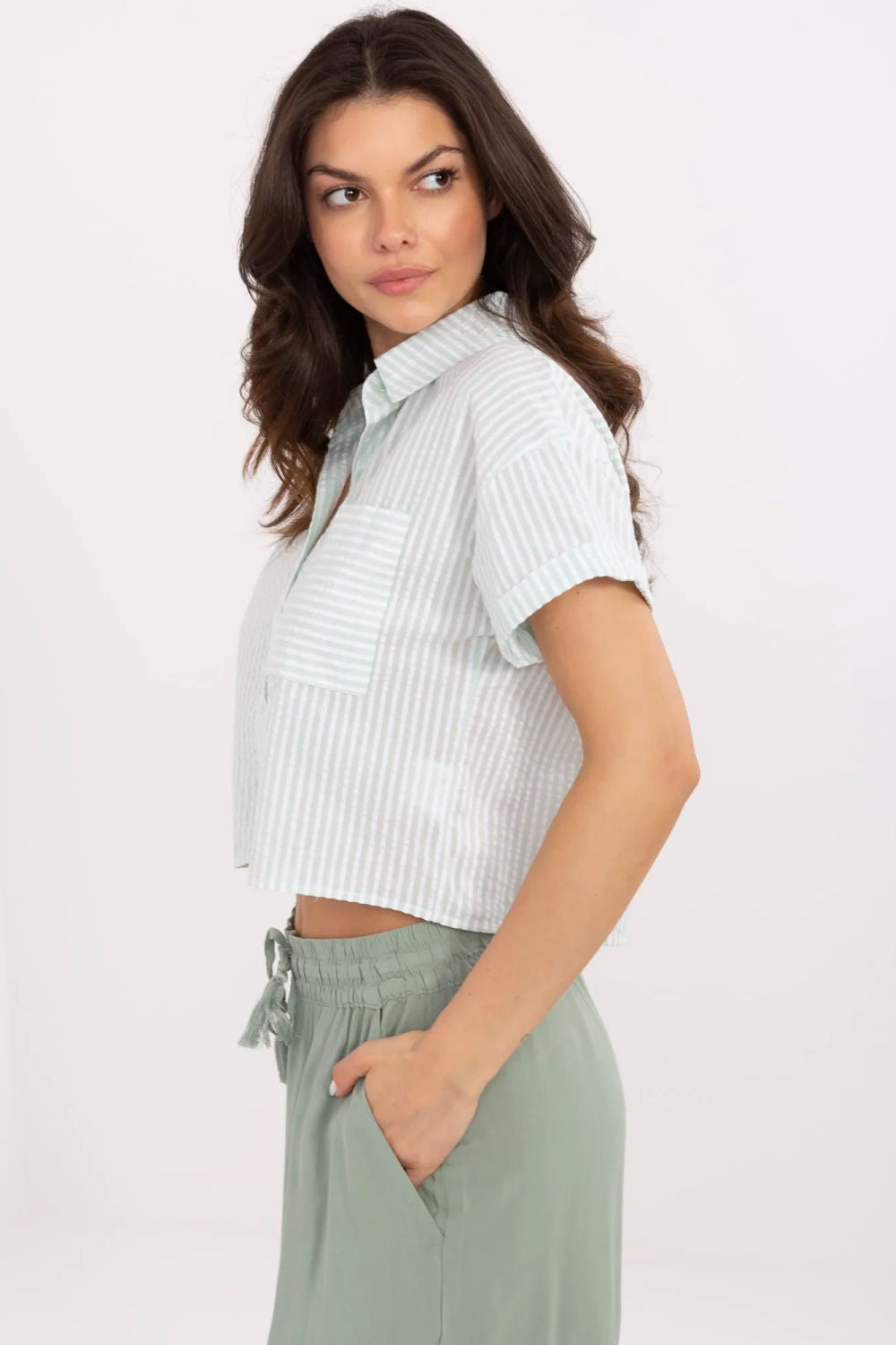 Camisa de manga corta modelo 212733 NM
