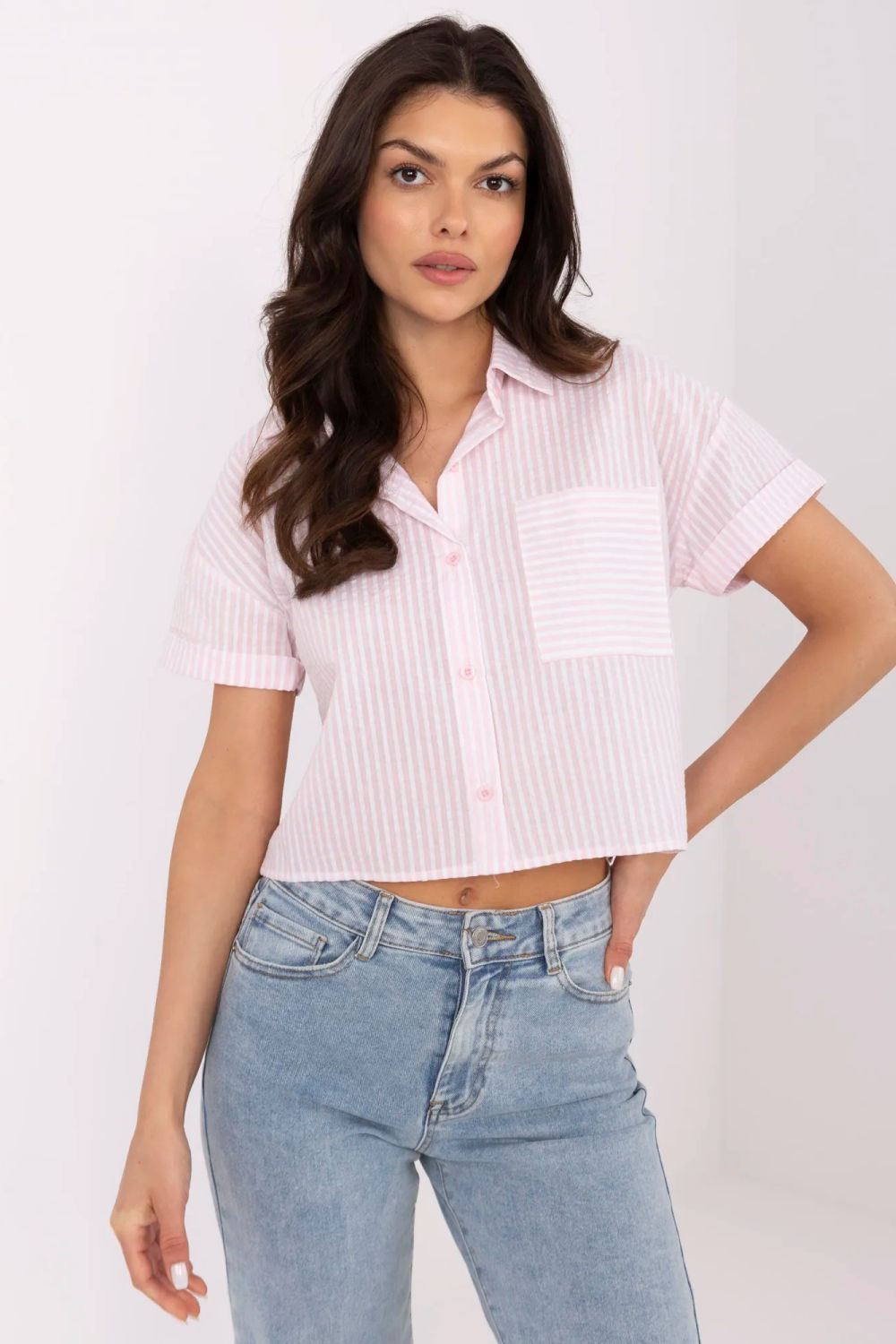 Camisa de manga corta modelo 212734 NM