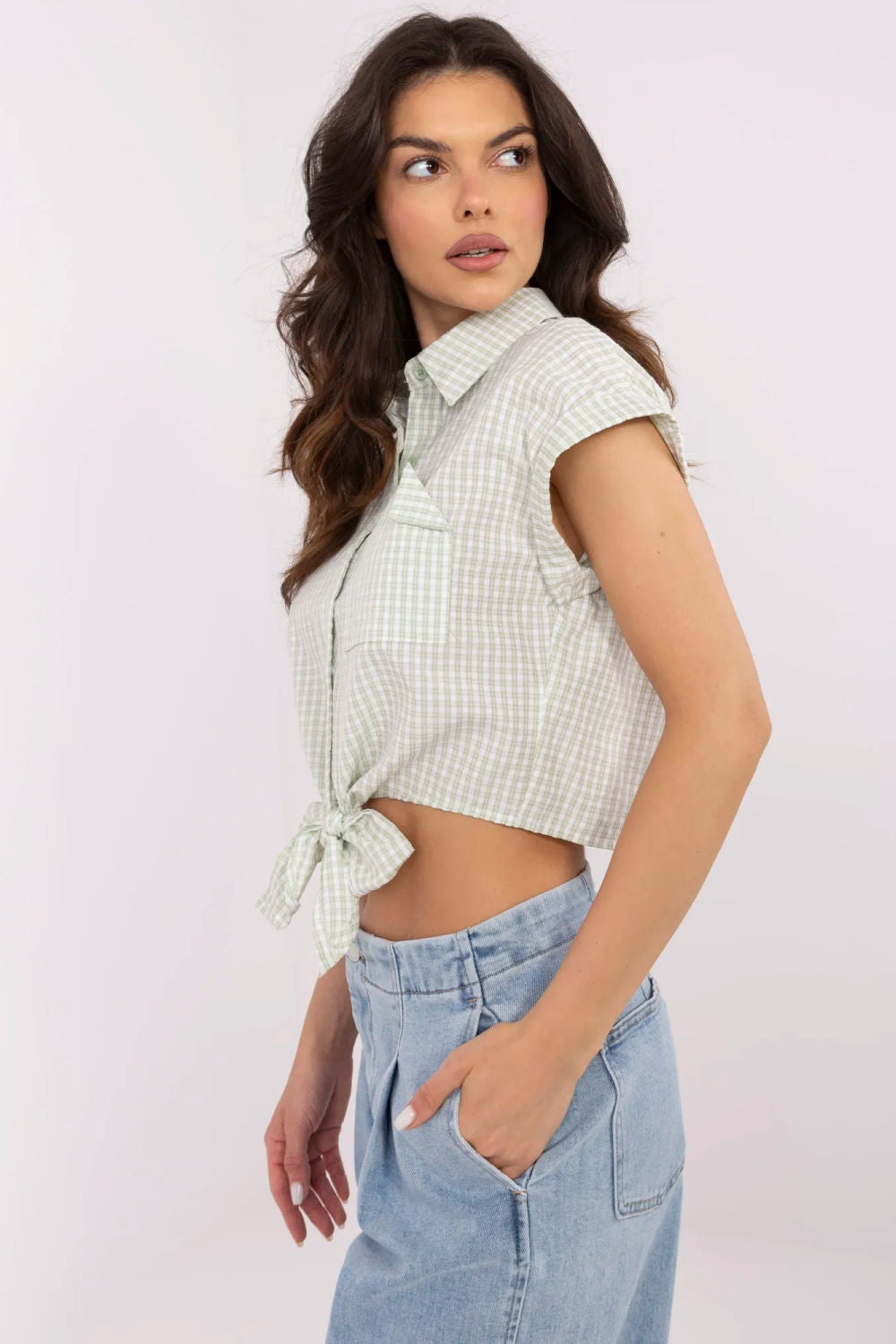 Camisa de manga corta modelo 212738 NM