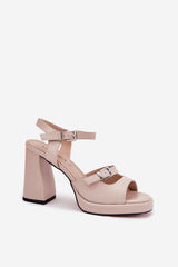 Sandalias de tacón modelo 212826 Step in style