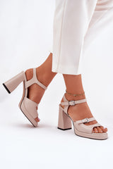 Sandalias de tacón modelo 212826 Step in style