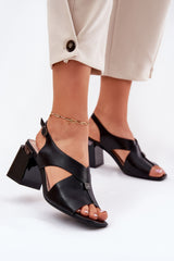 Sandalias de tacón modelo 212828 Step in style