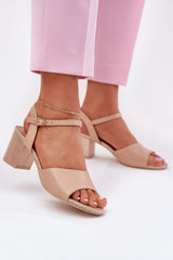 Sandalias de tacón modelo 213011 Step in style