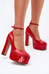 Zapatos de tacón bloque modelo 213884 Step in style