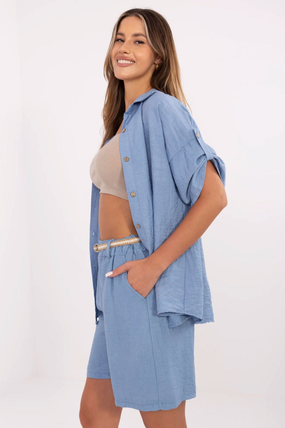 Pantalones cortos modelo 214052 Italy Moda