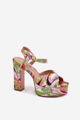 Sandalias de tacón modelo 214389 Step in style