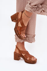 Sandalias de tacón modelo 214390 Step in style
