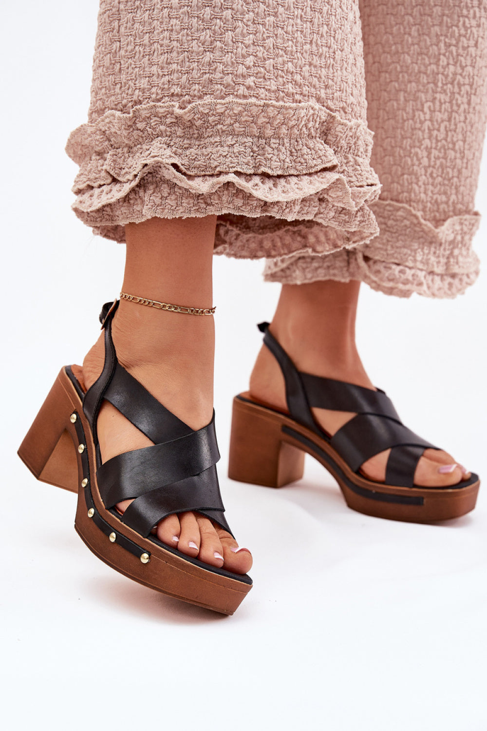 Sandalias de tacón modelo 214744 Step in style
