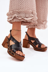 Sandalias de tacón modelo 214744 Step in style