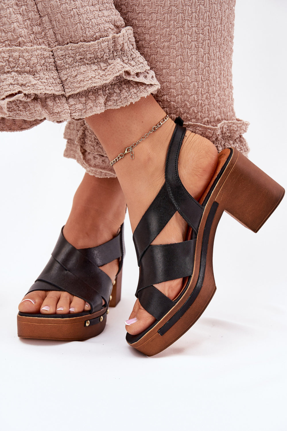 Sandalias de tacón modelo 214744 Step in style