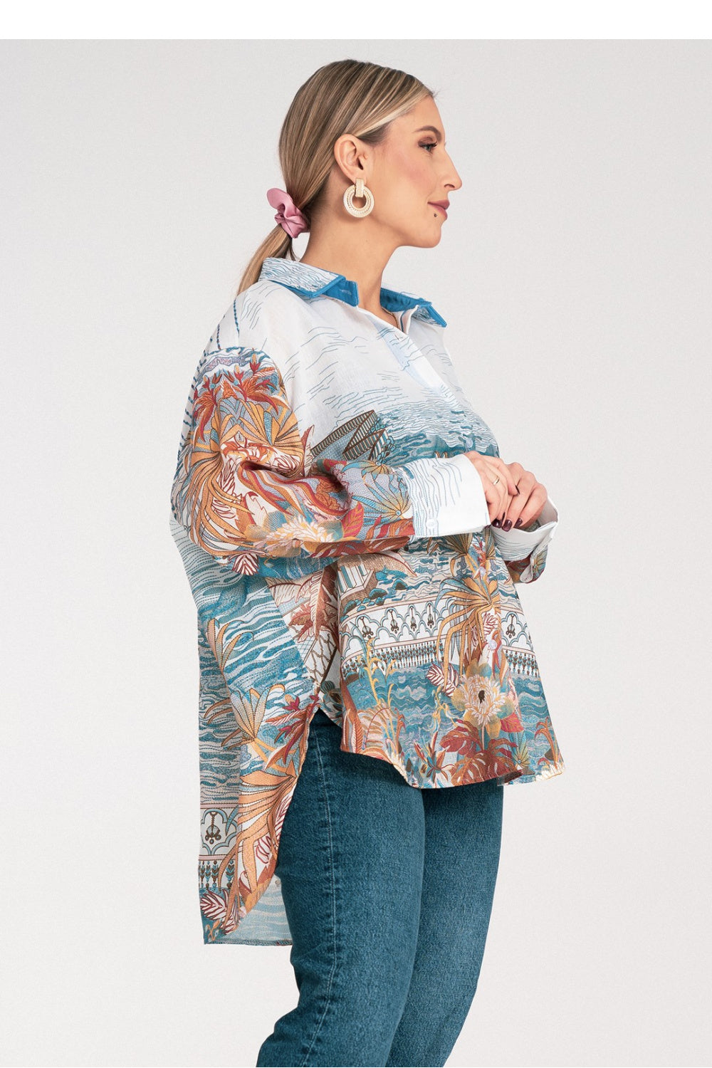 Camisa de manga larga modelo 214920 Figl