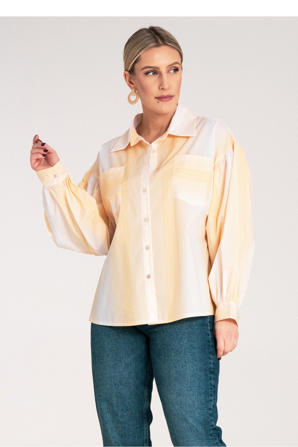 Camisa de manga larga modelo 214921 Figl