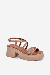 Sandalias de tacón modelo 214994 Step in style