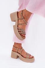 Sandalias de tacón modelo 214994 Step in style