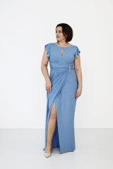 Vestido largo modelo 215331 Jersa