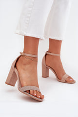 Sandalias de tacón modelo 215640 Step in style