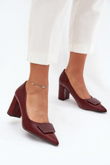 Zapatos de tacón bloque modelo 216088 Step in style