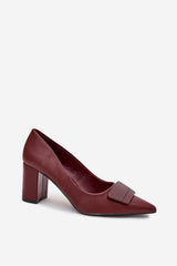 Zapatos de tacón bloque modelo 216088 Step in style