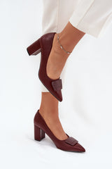 Zapatos de tacón bloque modelo 216088 Step in style
