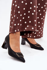 Zapatos de tacón bloque modelo 216090 Step in style