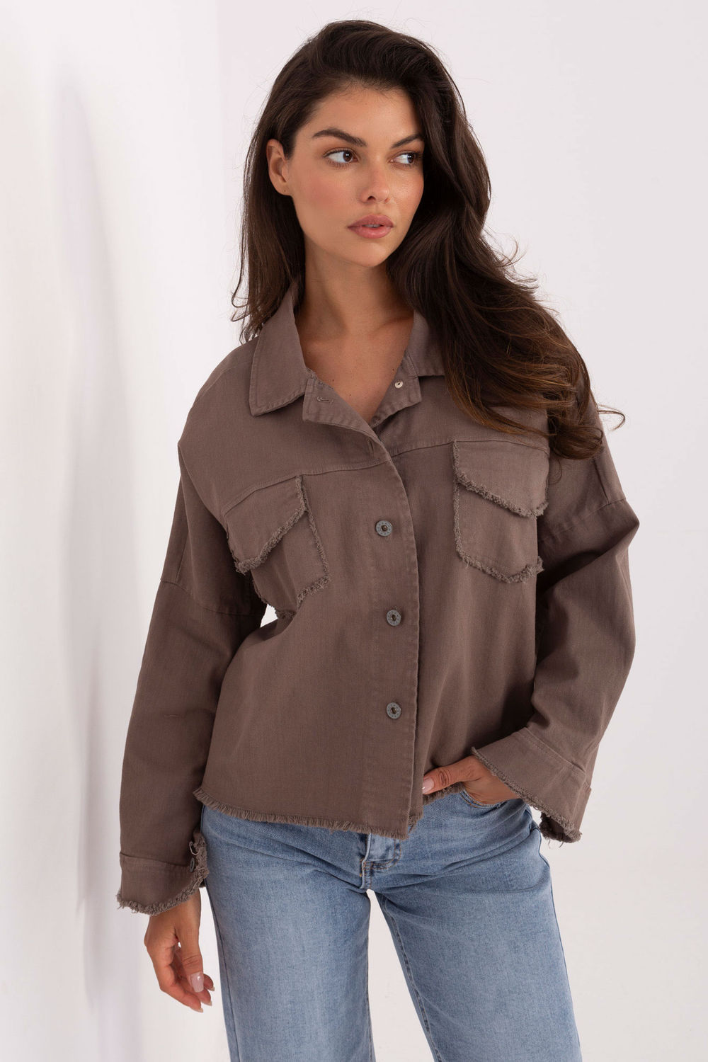 Camisa de manga larga modelo 216739 Rue Paris